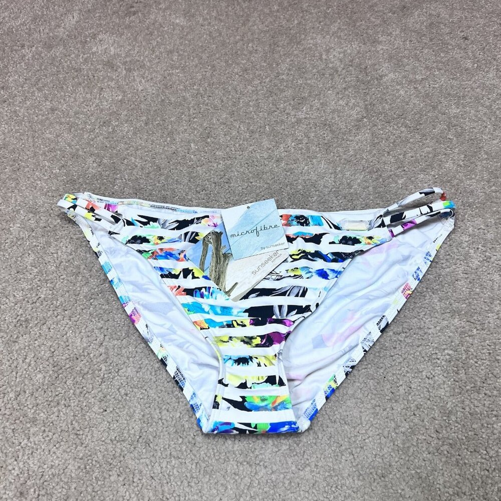 Sunseeker Swimsuit Bottoms Women’s Multicolored Floral Size 10 NWT